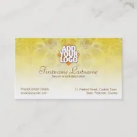 Yellow Web Business Card