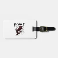 F-Caw-F Raven Classic Luggage Tag