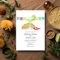 Mexican Fiesta Taco 'bout Love Wedding Invitation