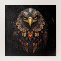 Mosaic Eagle Portrait  Jigsaw Puzzle