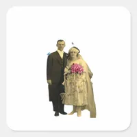 Till Death Us Do Part Classic Meme Square Sticker