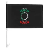 Christmas Christian - Tis The Season Car Flag