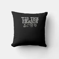 Tis The Season Fall Design Throw Pillow
