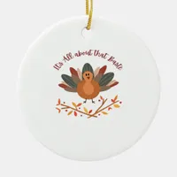 All About That Baste Sloth Classic Whimsical Style Ceramic Ornament