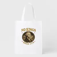 No Kings Since 1776 Classic Grocery Bag