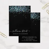 Holographic Glitter Earrings Display Card