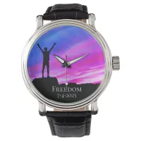 *~* Men's Graduation Retirement Award Freedom Watch