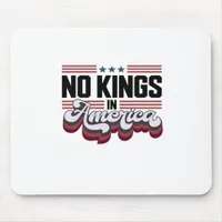 No Kings In America USA Retro Classic Mouse Pad