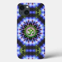 Energy Healing Green OM  iPad Case