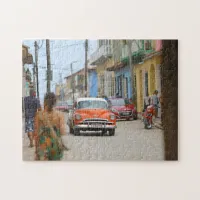 Streets of Trinidad Jigsaw Puzzle