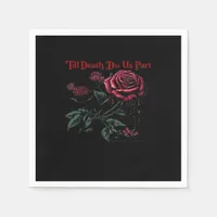 Till Death Do Us Part Classic – Love Design Napkins