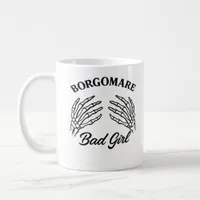Bgm Bad Girl - Skeleton Heart Hands  Coffee Mug