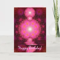 Pink Greeting Card