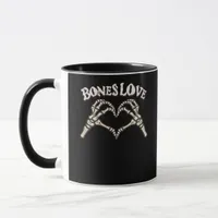 Love Skeleton Hand Classic Look Mug