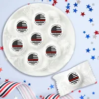 Firefighter Retirement Personalized Thin Red Line  Life Saver® Mints