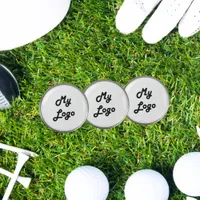 Business logo brand color golf ball marker