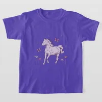 Pretty Purple Horse T-Shirt