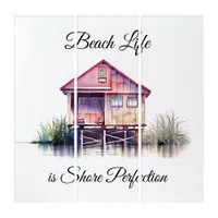 Beach Life is Shore Perfection Triptych