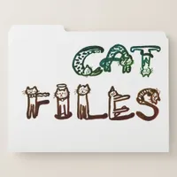 File Folders - Cat Files