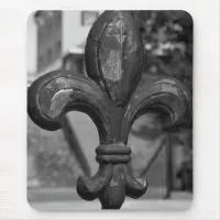 Fleur de lis mouse pad