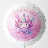 Personalized Birthday Girl | Anime Axolotl Balloon