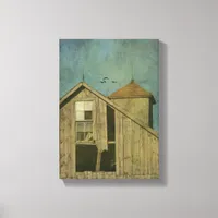 Rural Iowa Barn  Canvas Print