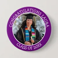 Congratulations Graduate name and photo   Button