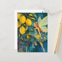 Lemon Tree Fairy Postcard