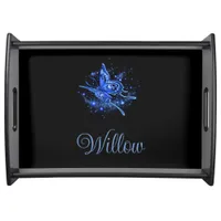 Personalized Lunar Moth  Serving Tray