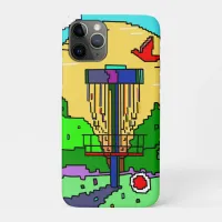 Disc Golf Course Summer Sunshine iPhone 11 Pro Case