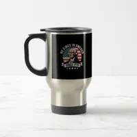 No Kings In America Since 1776 Funny Crown Travel Mug
