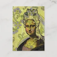 Mona Went to The Salon Business Card
