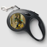 Ancient Egyptian Cat Goddess Bastet AI Art Retractable Pet Leash