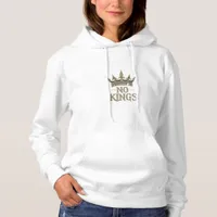No Kings In America Vintage Graphic Hoodie