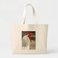 Wonderful Rooster Large Tote Bag