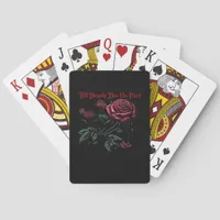 Till Death Do Us Part Classic – Love Design Poker Cards