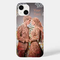 Mr & Miss Loving Couple Just Married Case-Mate iPhone 14 Case