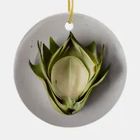 You Have a BigHeart | Funny Artichoke Pun  Ceramic Ornament