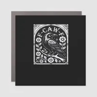 F-Caw-F Crow Aesthetic Casual Car Magnet