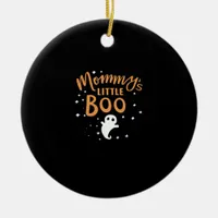 Mommy’s Little Boo - Happy Halloween Ceramic Ornament