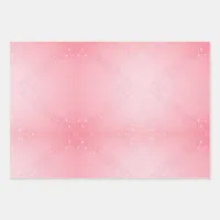 Pink wrap with Sprinkles  Wrapping Paper Sheets