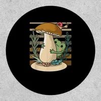 Cottagecore Mushroom Forest Toad Goblincore Mycolo Patch
