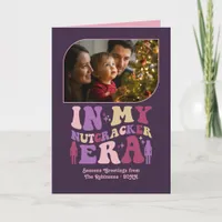 Sugar Plum Fun Retro Christmas Photos Holiday Card