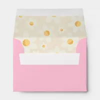 Retro Daisy Boho Envelope – Pink Floral Groovy Par