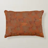 Southwest Canyons Petroglyphs Accent Pillow