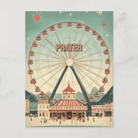 Prater Vienna Austria Postcard