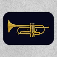 Trumpet Marching Band Brass Instrument Patch