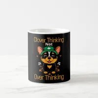 Cute Corgi St. Patrick’s Day Mug – Clover Thinking