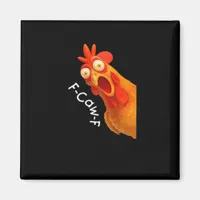 F-Caw-F Chicken Essential Minimal Clean Magnet