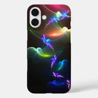 Cascade Light Rays iPhone 16 Plus Case